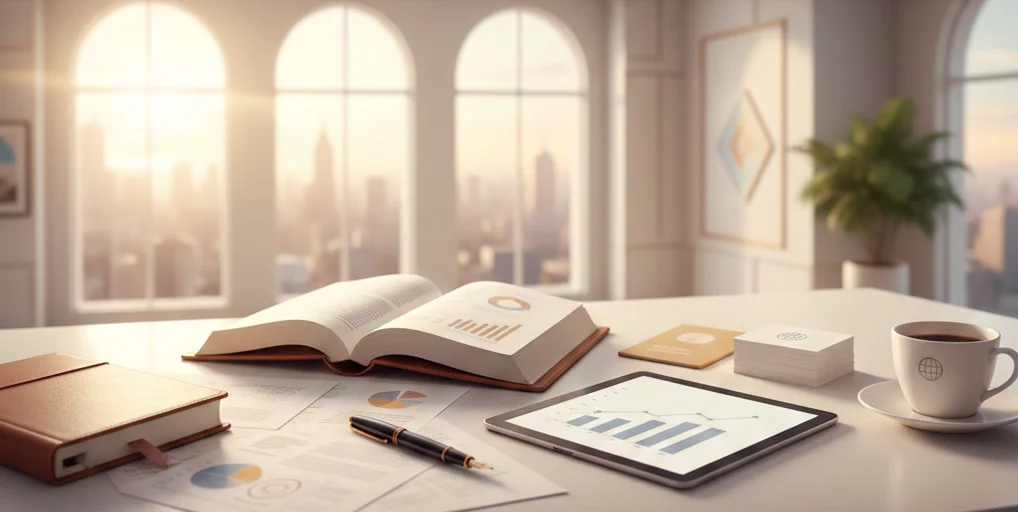 Abstract finance background pattern